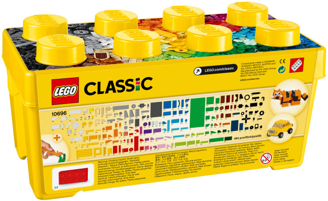 10696 LEGO® Keskikokoinen luova rakennuslaatikko